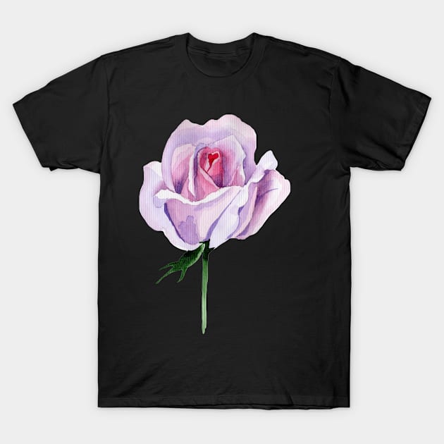 Art Flower T-Shirt by Design Anbay